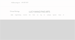 Desktop Screenshot of lucywang.com